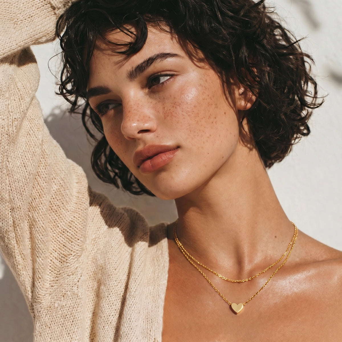 Layered Heart Necklace | L'atelier '92