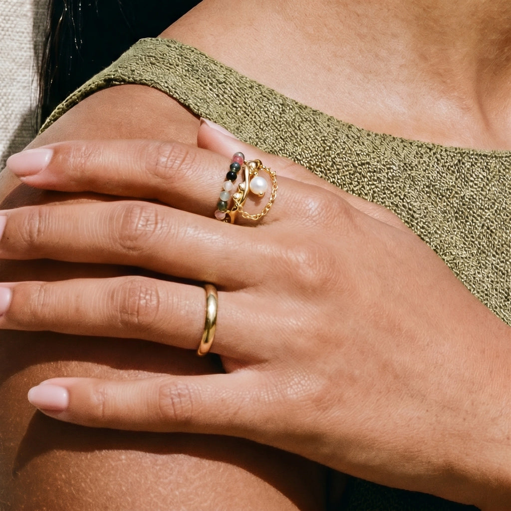 Aurora Chain Ring | L'atelier '92