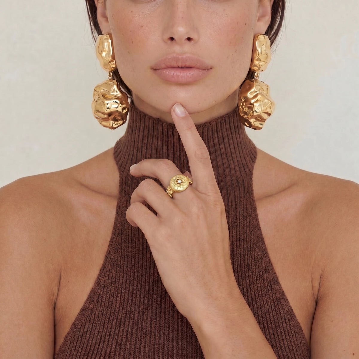 Vintage Medallion Ring | L'atelier '92