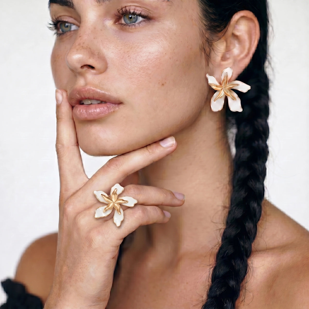 Garden Dreams Statement Earrings | L'atelier '92