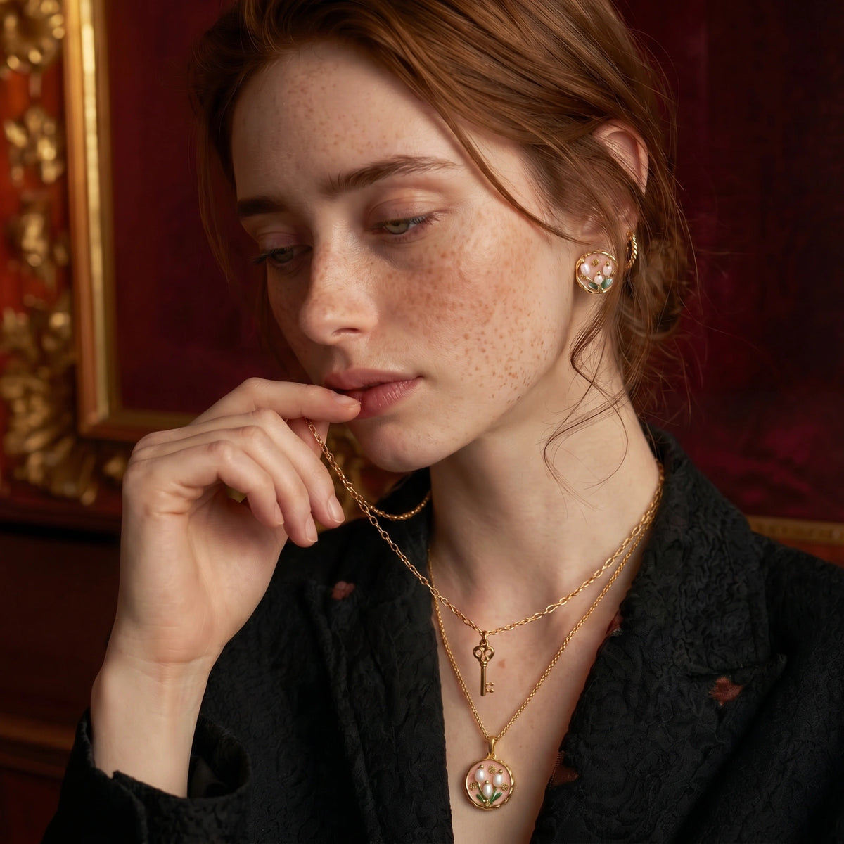 Garden Pearl Studs | L'atelier '92