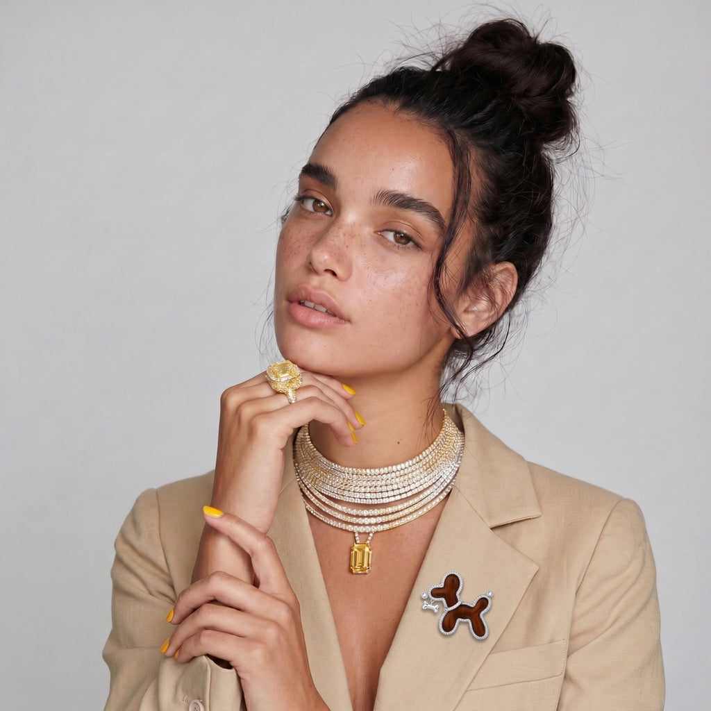Pup Squad Brooch | L'atelier '92