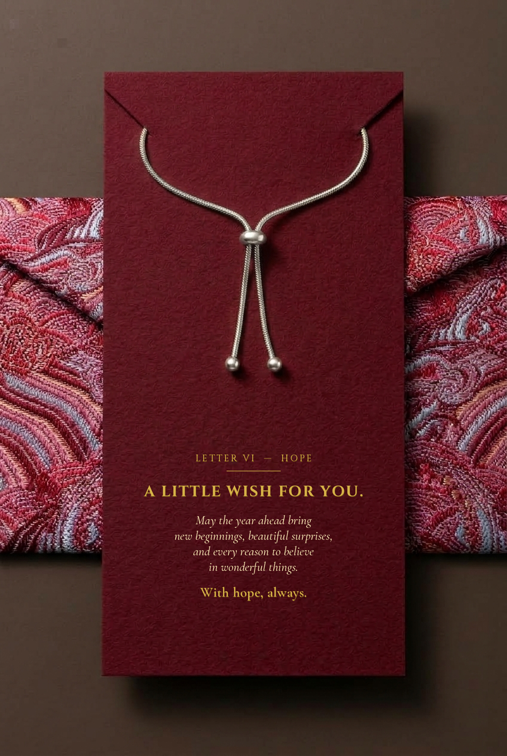 LETTER VI - HOPE