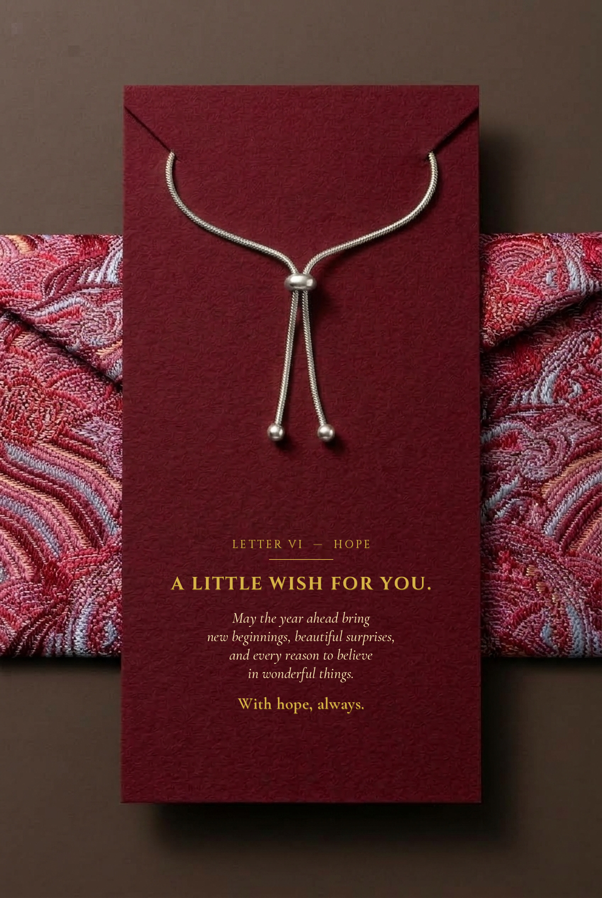 LETTER VI - HOPE
